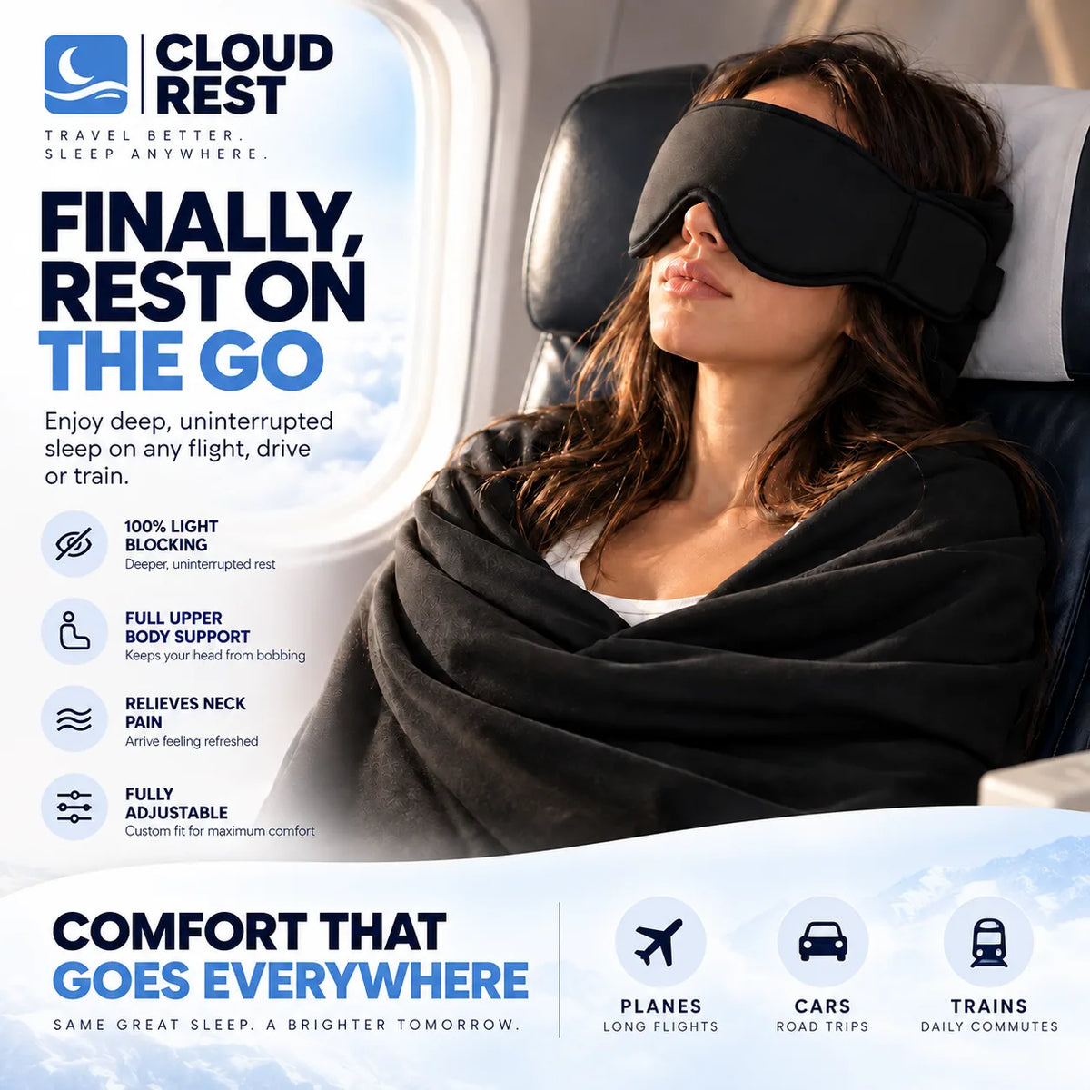 CabinEase™ SleepWrap 3-in-1